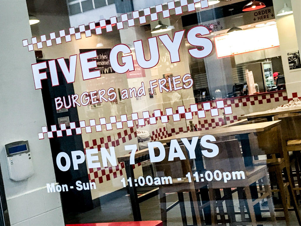 Five Guys, One Of The Most Famous American Fast Food, Opening In Milan