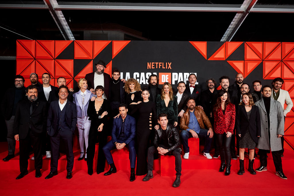Netflix Presents "La Casa De Papel" Part 5 In Madrid