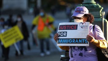 Immigration Activists March 11 Miles In New York City