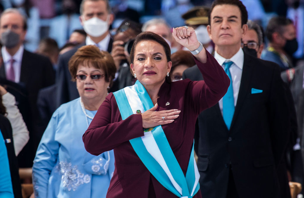 Inauguration of President Castro in Honduras
