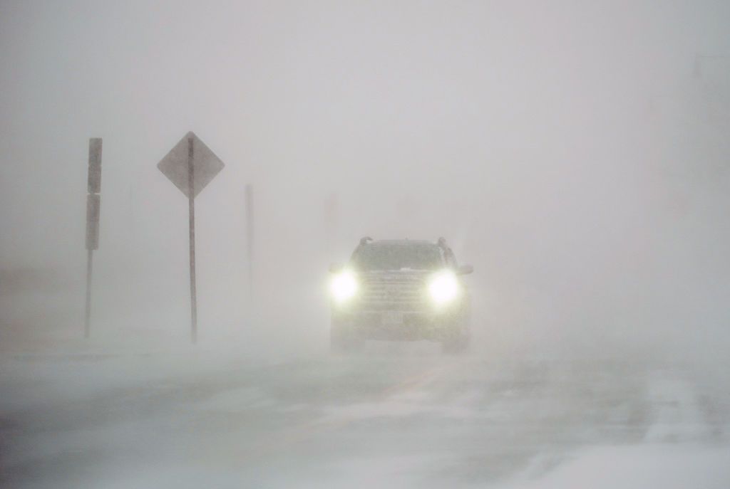 Winter Storm Hits New England