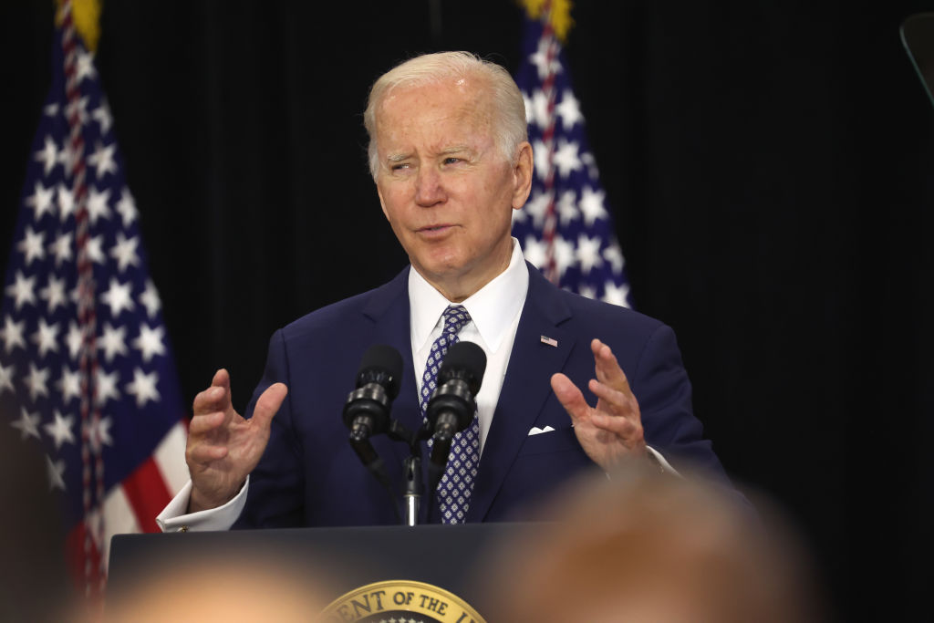 President Biden Delivers Remarks In Buffalo After Mass Shooting Took 10 Lives