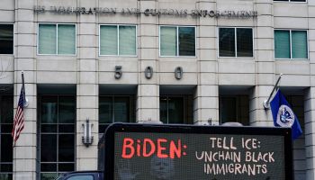 Biden: Stop The Deportations, D.C. Rally And LED Truck
