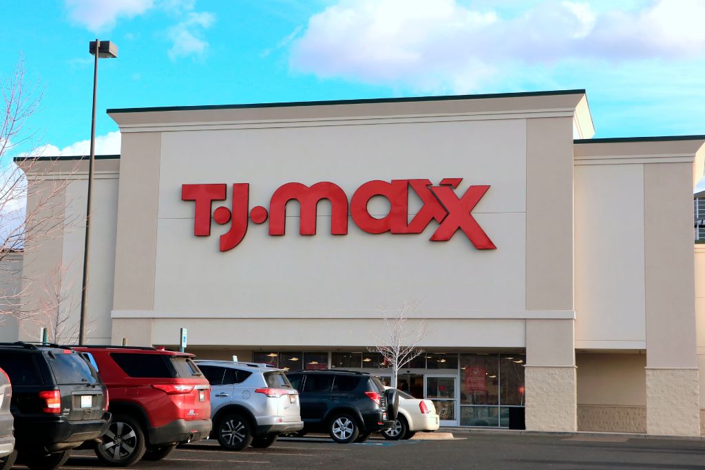 TJ Maxx store entrance