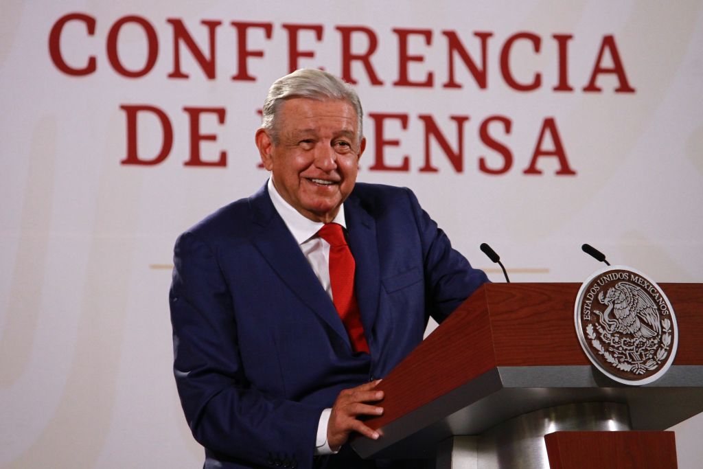 President Lopez Obrador Daily Briefing, Mexico City