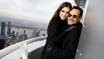 Marc Anthony Visits the Empire State Building