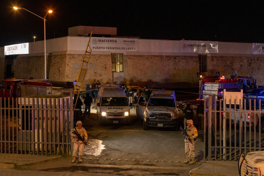 Death toll at 39 migrants from fire at Mexican immigration facility