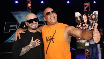 Fast X Stars Vin Diesel And Michelle Rodriguez Visit Telemundo Center