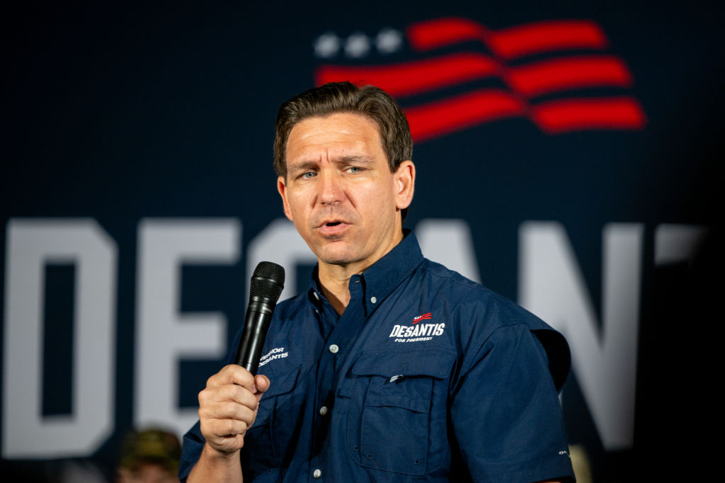 Republican Presidential Candidate Ron DeSantis Meets With Residents Along The Southern U.S. Border