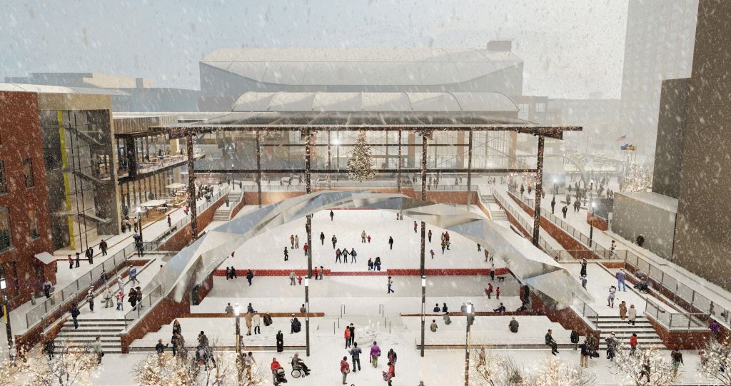 Bicentennial Unity Plaza Ice Rink