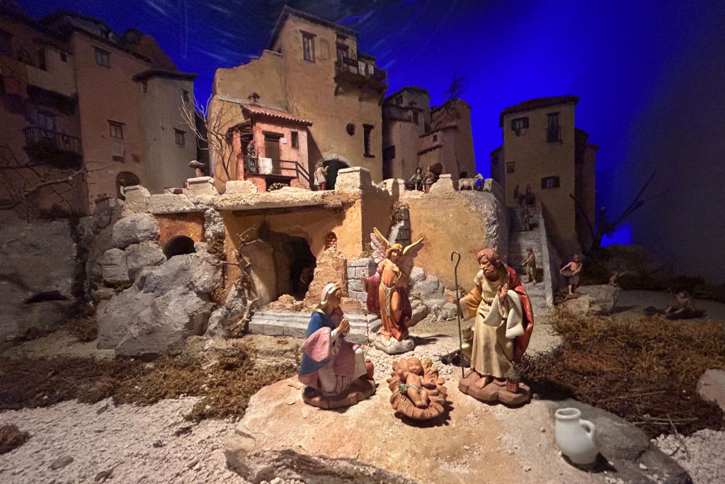 Christmas crib in Greccio
