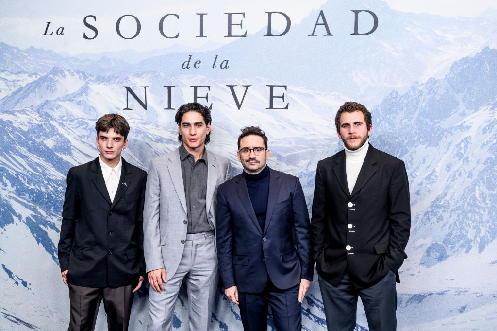 "La Sociedad de la Nieve " Premiere In Madrid