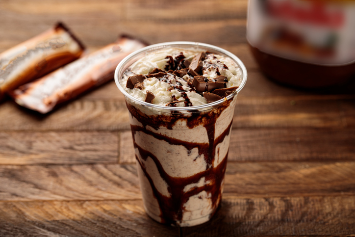 Milkshake de Nutella: