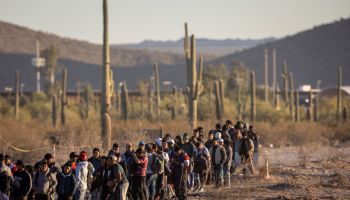 Flood Of Migrants Overwhelms Arizona Border Crossings