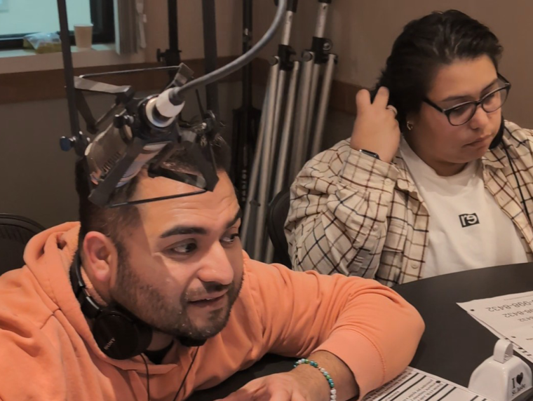 Jaime González y Angie Martínez del LatinX Pride