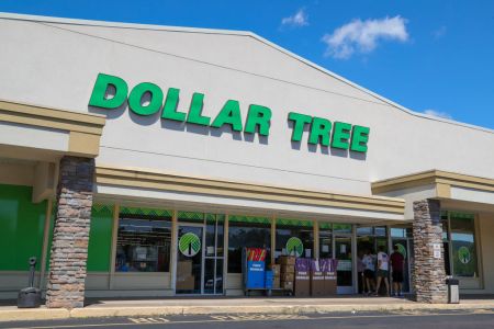 An exterior view of a Dollar Tree store near Bloomsburg...