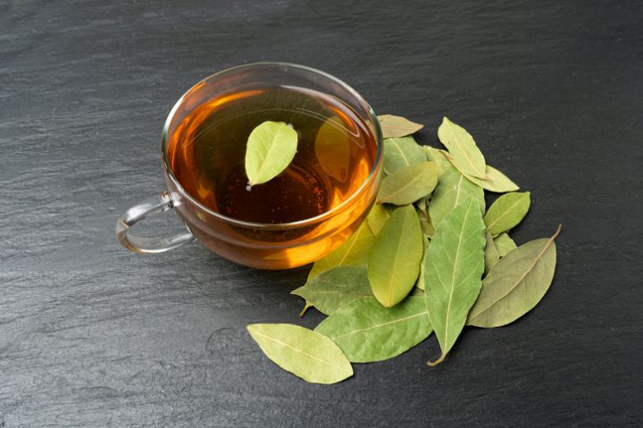Bay Leaves Tea, Laurel Leaf Drink, Natural Spicy Bayleaf Infusion, Fragrant Beverage, Aromatic Spice