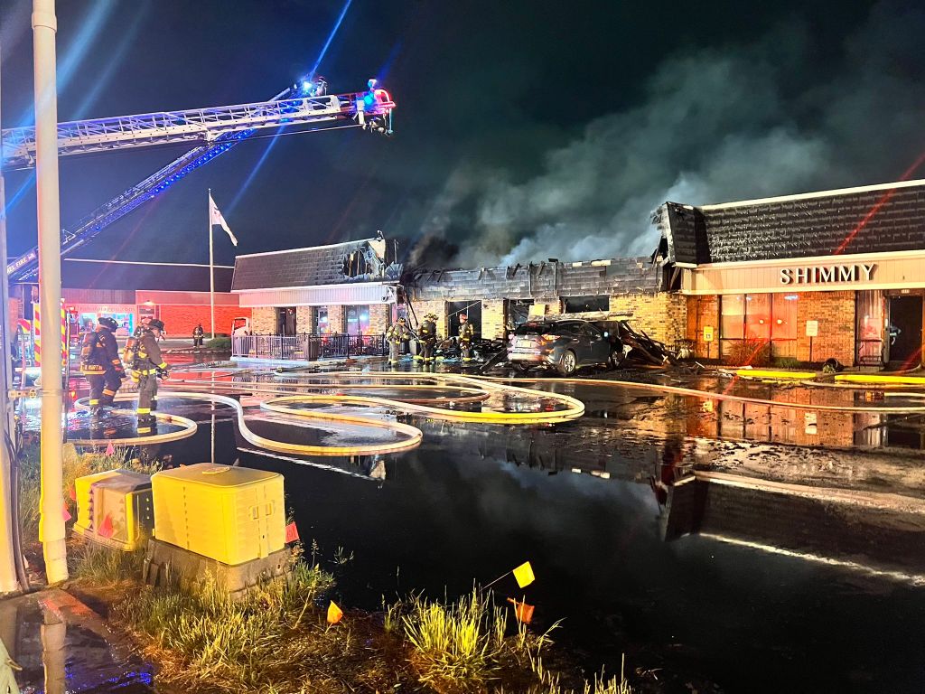 Carmel Strip Mall fire