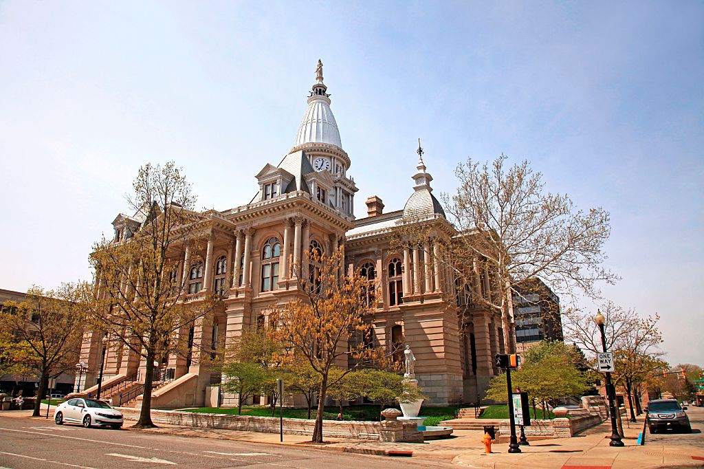 Tippecanoe County Courthouse in Lafayette Indiana