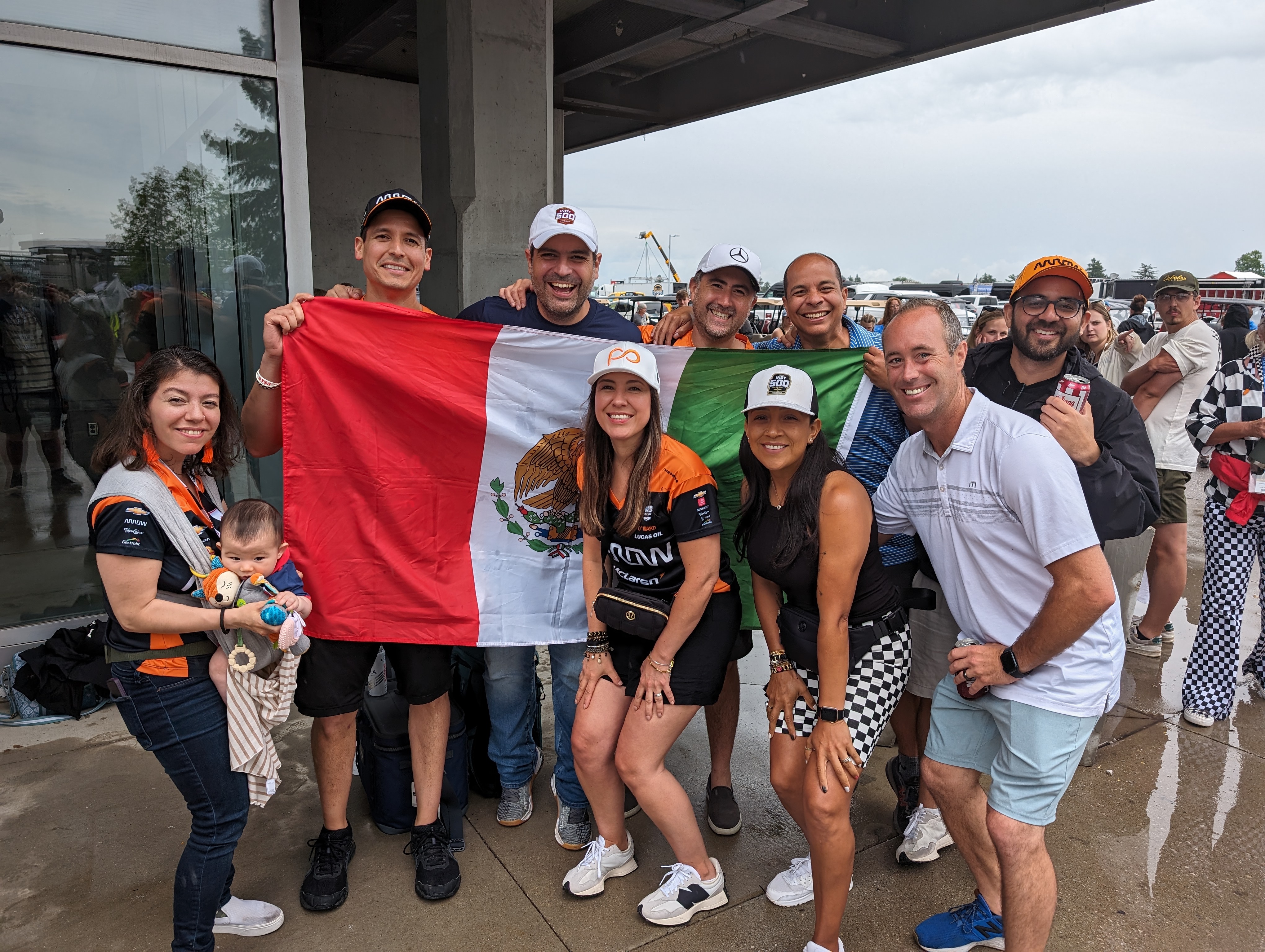 Hispanos en el Indy 500 2024