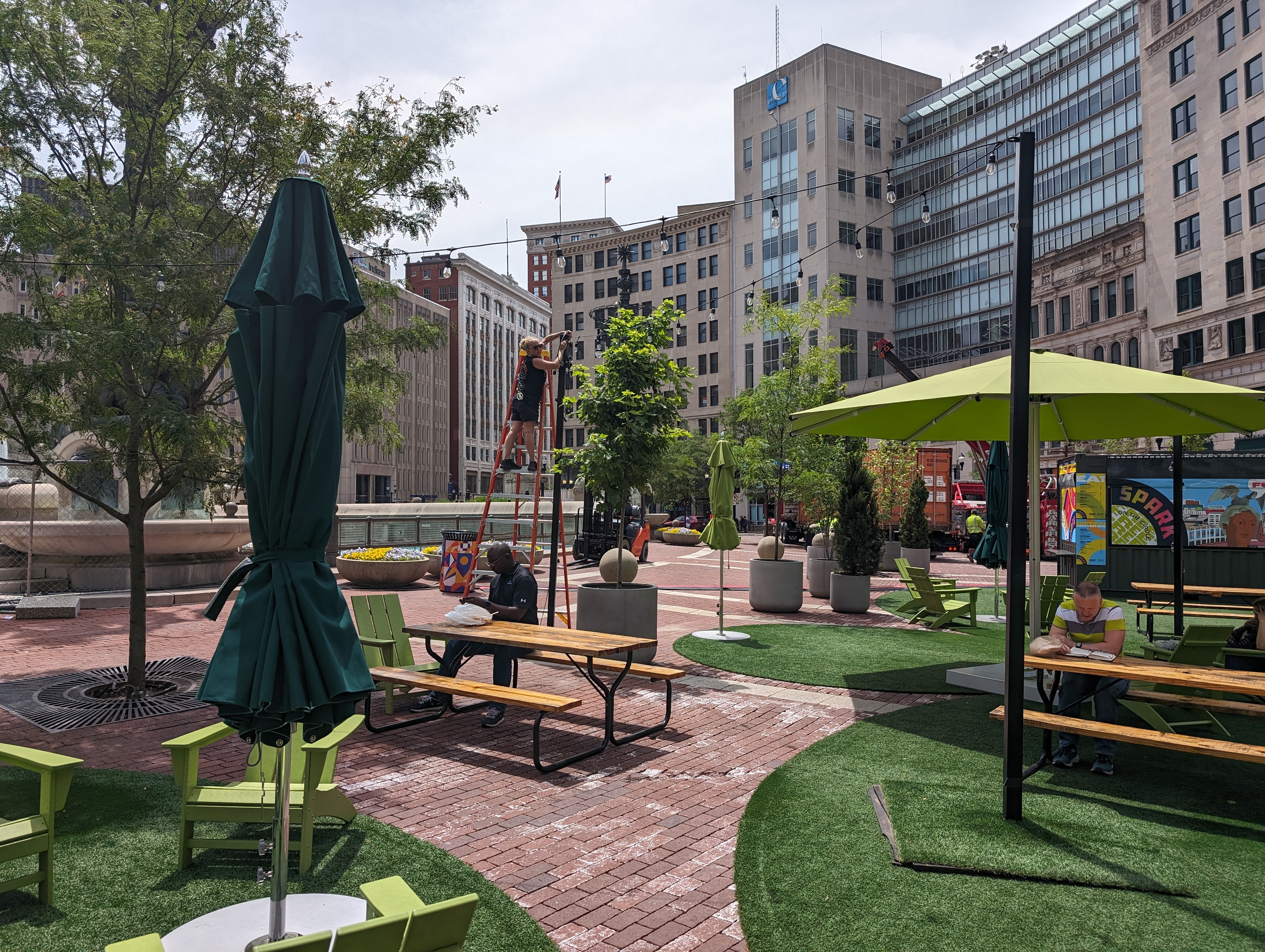 SPARK on the Circle Installation
