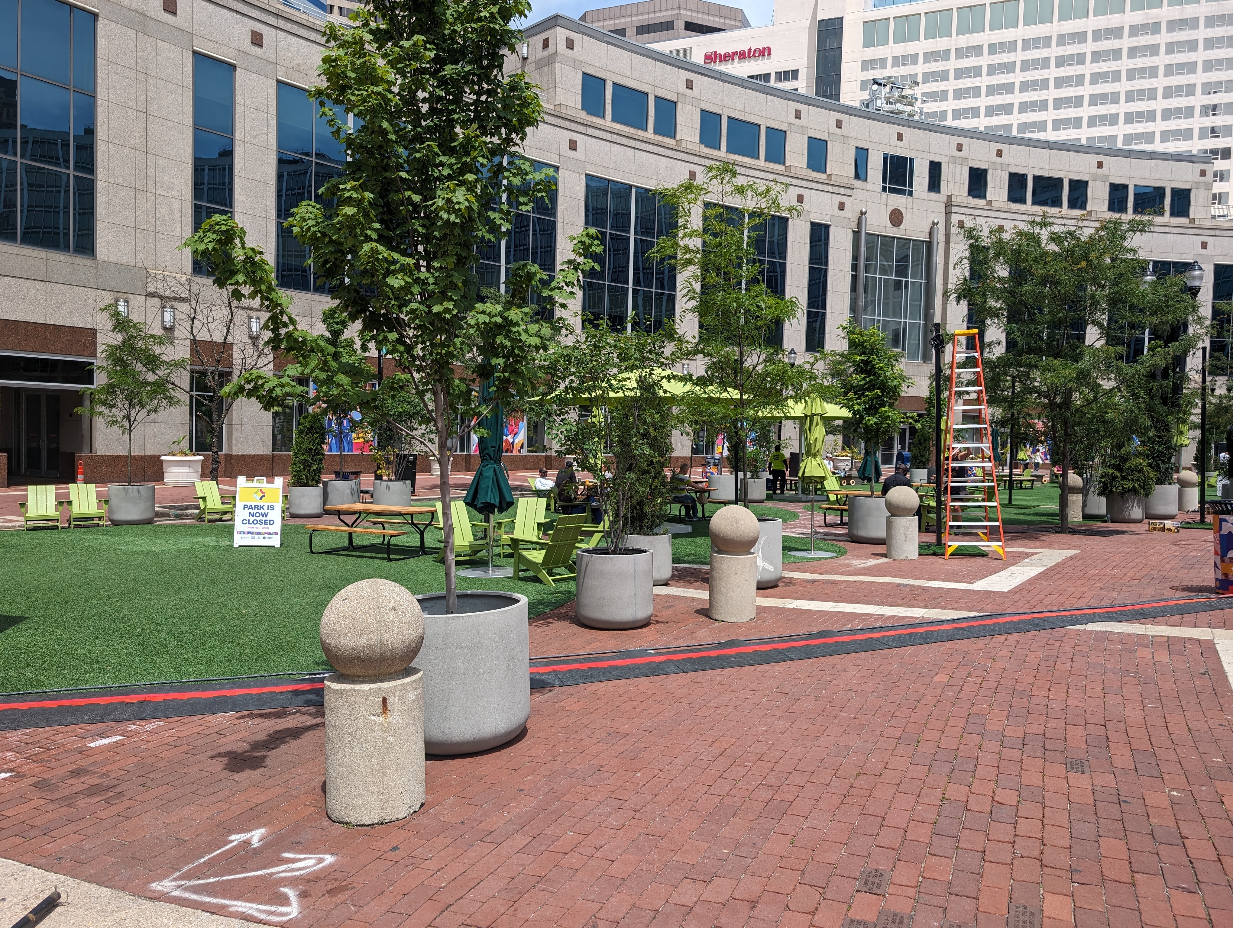 SPARK on the Circle Installation