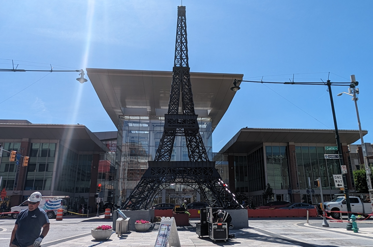 Eiffel Tower Small Replica Indianapolis