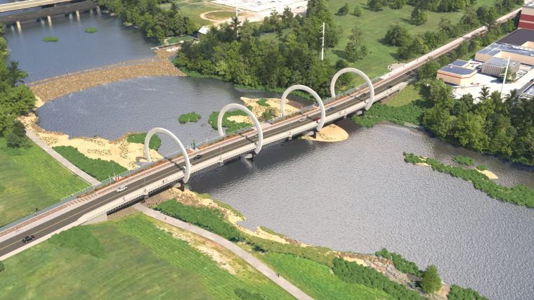 Henry Street bridge Indianapolis