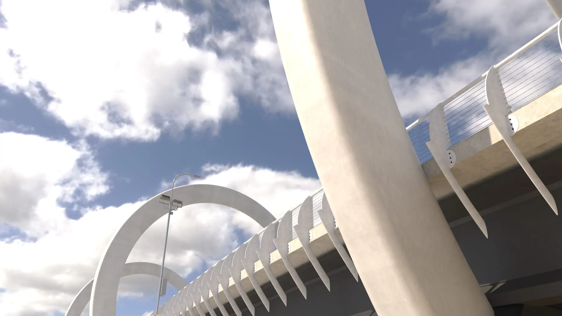 Henry Street bridge Indianapolis