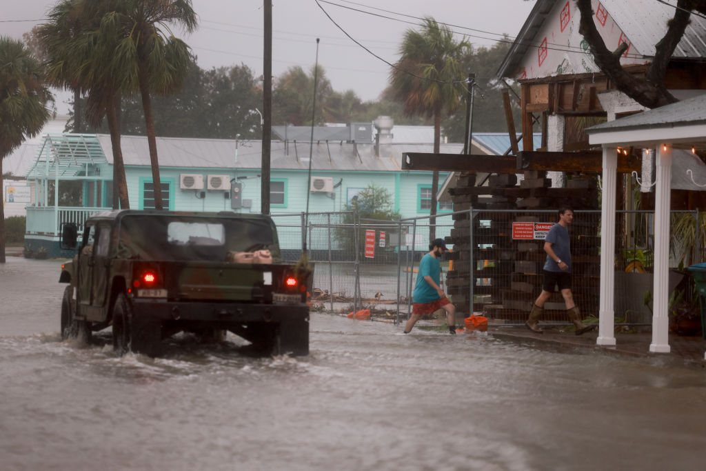 Hurricane Debby Heads Towards Florida's Big Bend Region