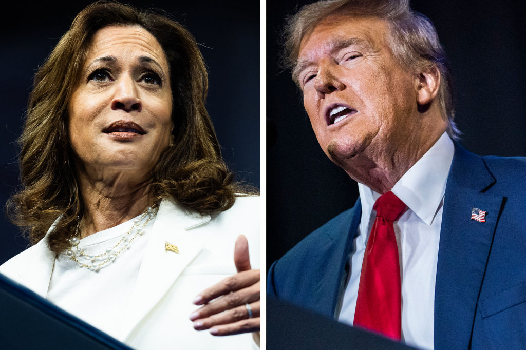 From left: SAVANNAH, GA August 29, 2024: Democratic president