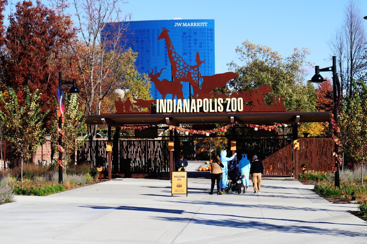 Indianapolis Zoo Fall