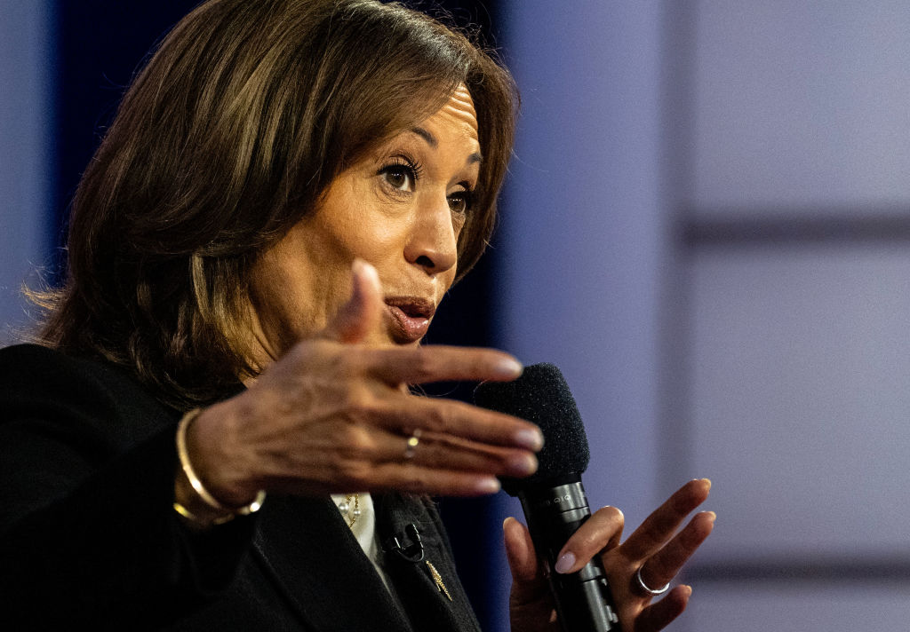 ASTON, PENNSYLVANIA: Democratic Presidential Nominee Vice Presi