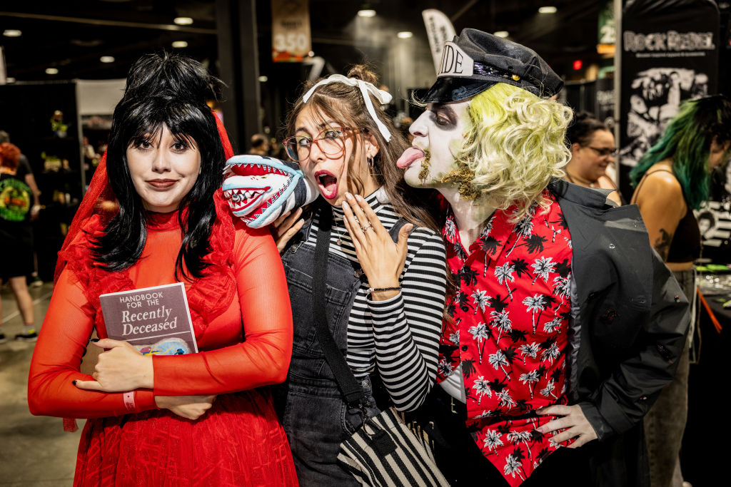 Horror fans attend the Midsummer Scream Halloween And Horror Convention