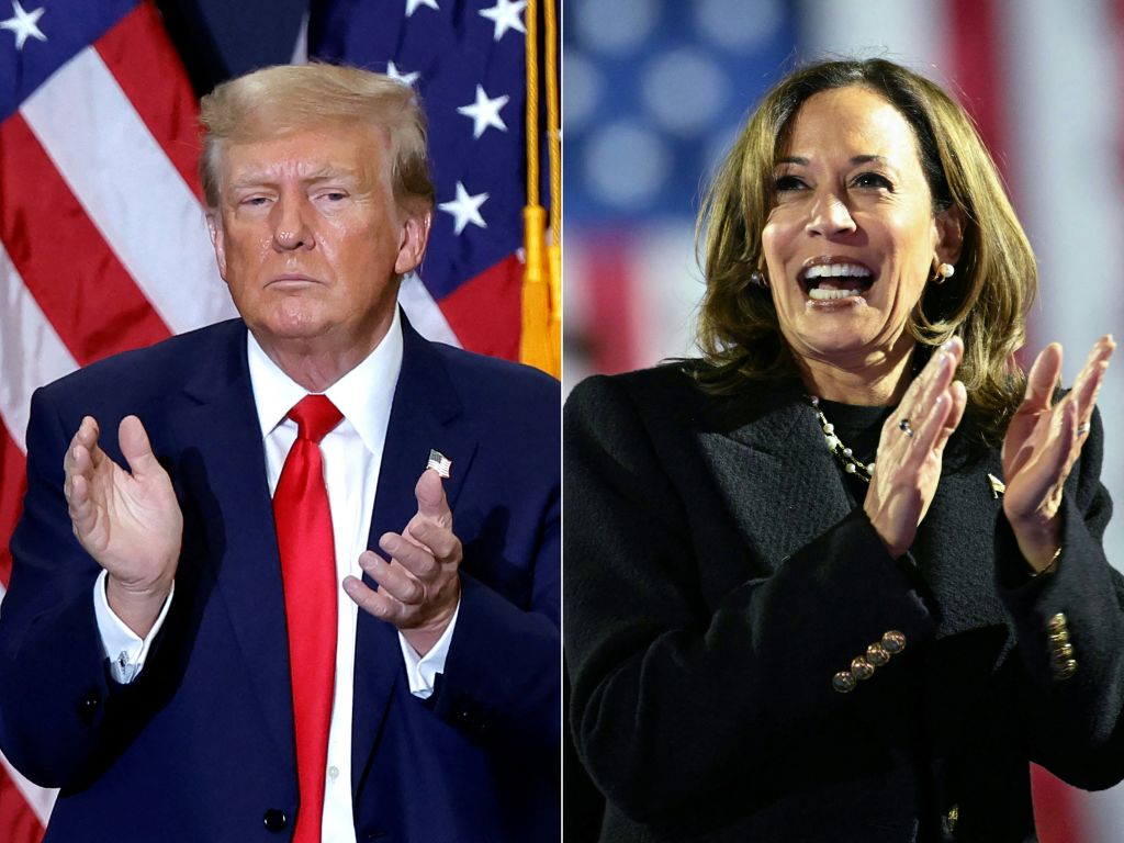 COMBO-US-POLITICS-VOTE-TRUMP-HARRIS