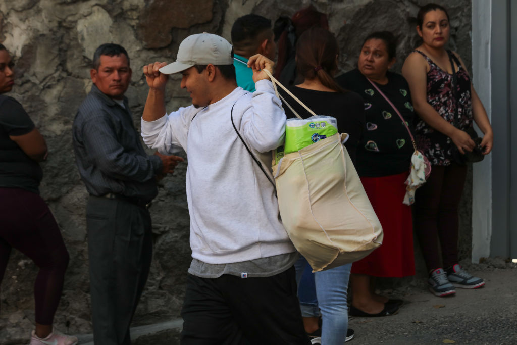 Salvadoran Migrants Deported From U.S. Arrive To El Salvador