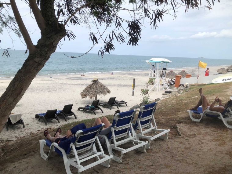 Arena blanca y tranquilidad