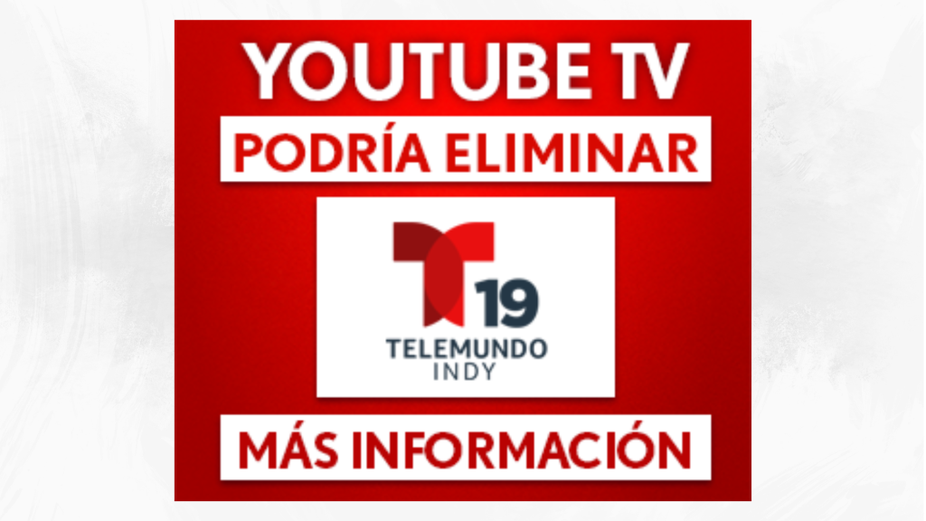 youtube tv notice change to universal over youtube tv
