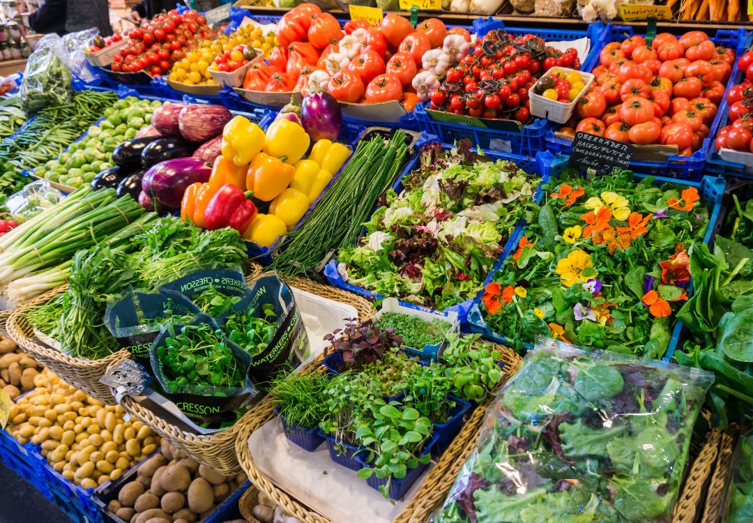 Apoyo a productores locales en el mercado de Broad Ripple