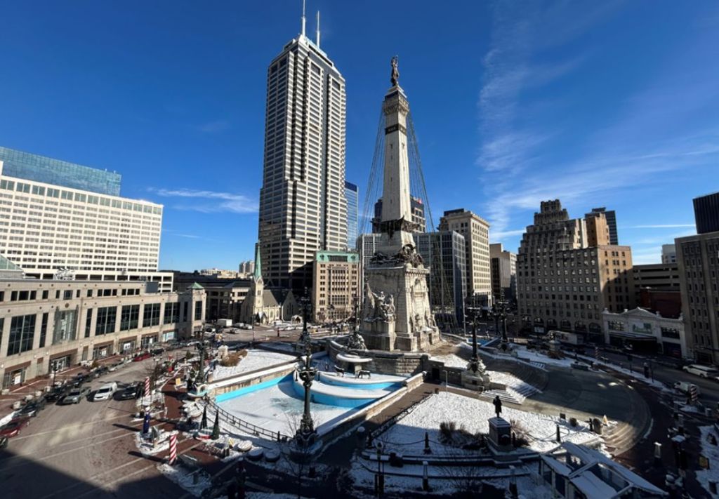 Temperaturas bajo cero amenazan a Indianápolis