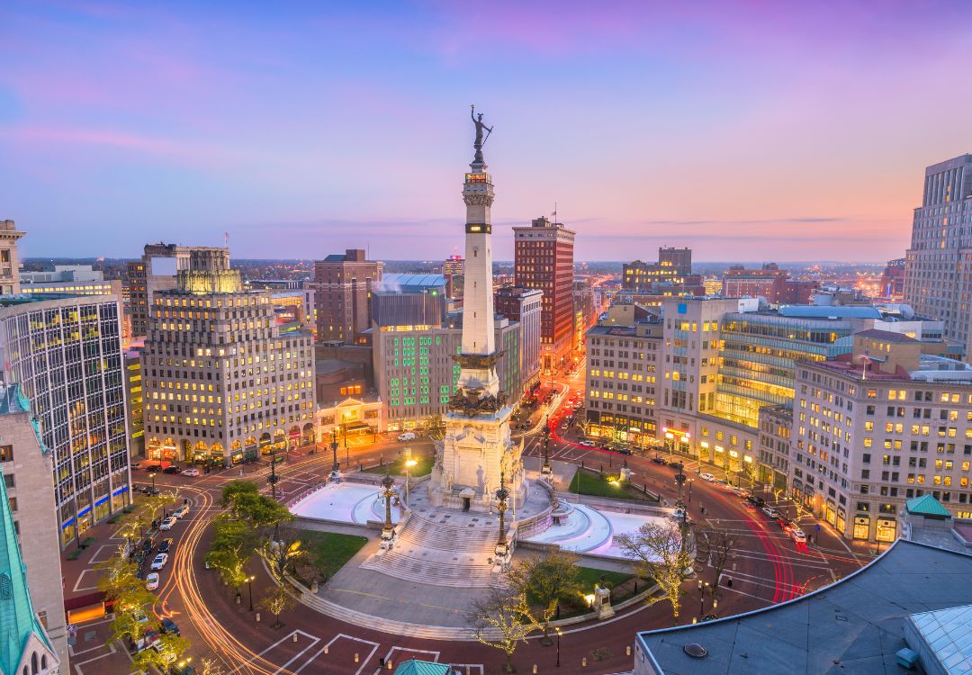 Indianápolis enciende la magia del Circle of Lights 2025