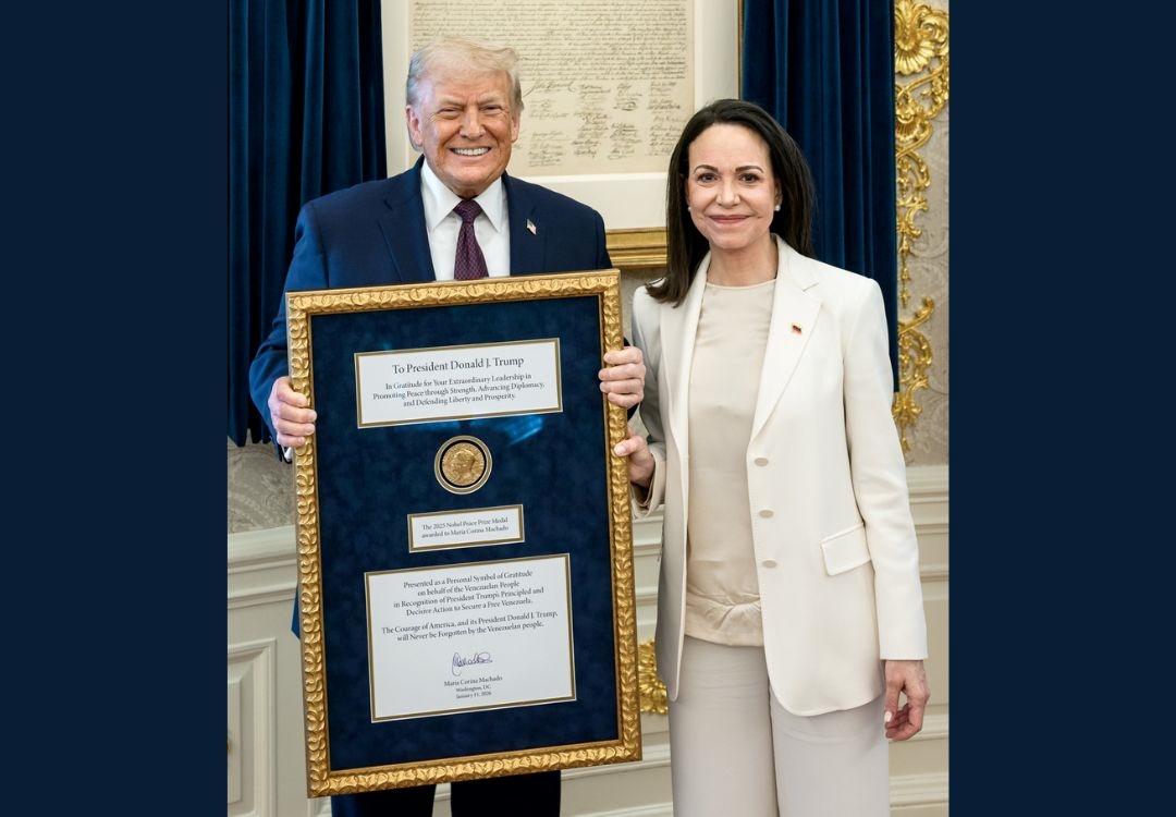 Maria Corina Machado, Premio Nobel de la Paz