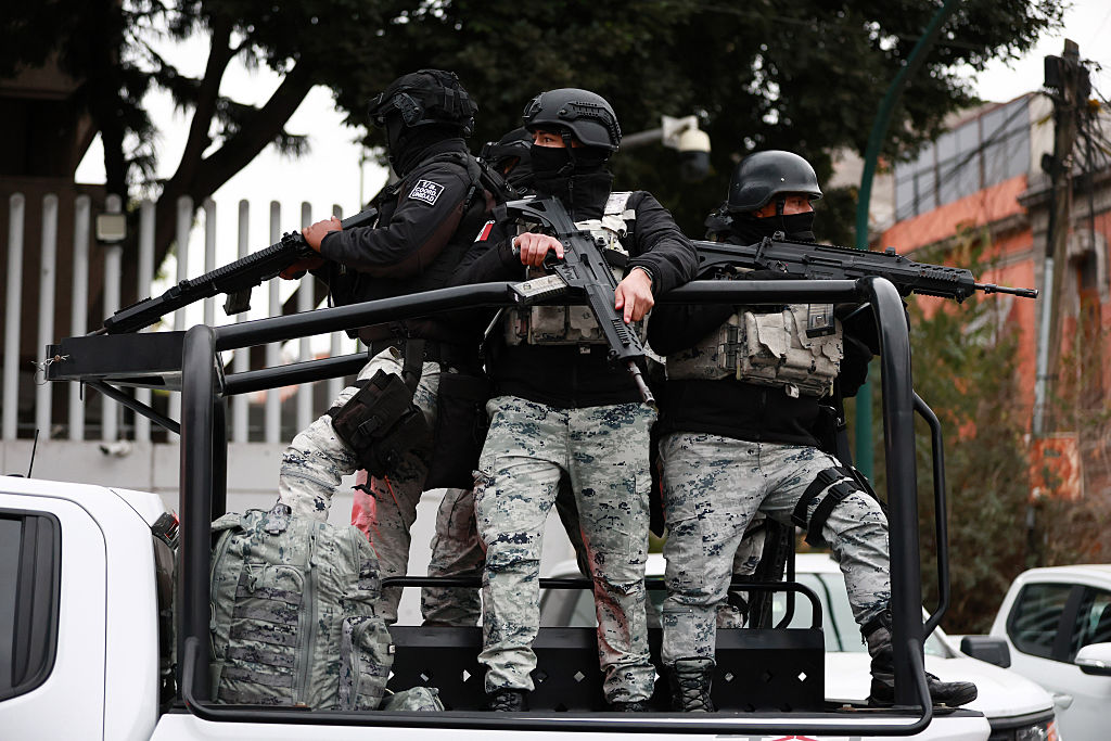 Security presence in Mexico City following killing of cartel leader 'El Mencho'