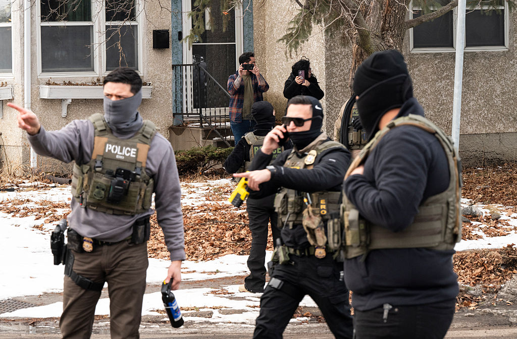 Federal Agents Descend On Minneapolis For Immigration Enforcement Operations