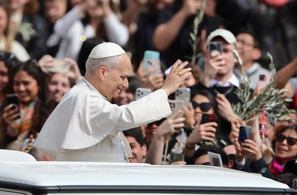The Palm Sunday Procession and Blessing in St. Peter Square
