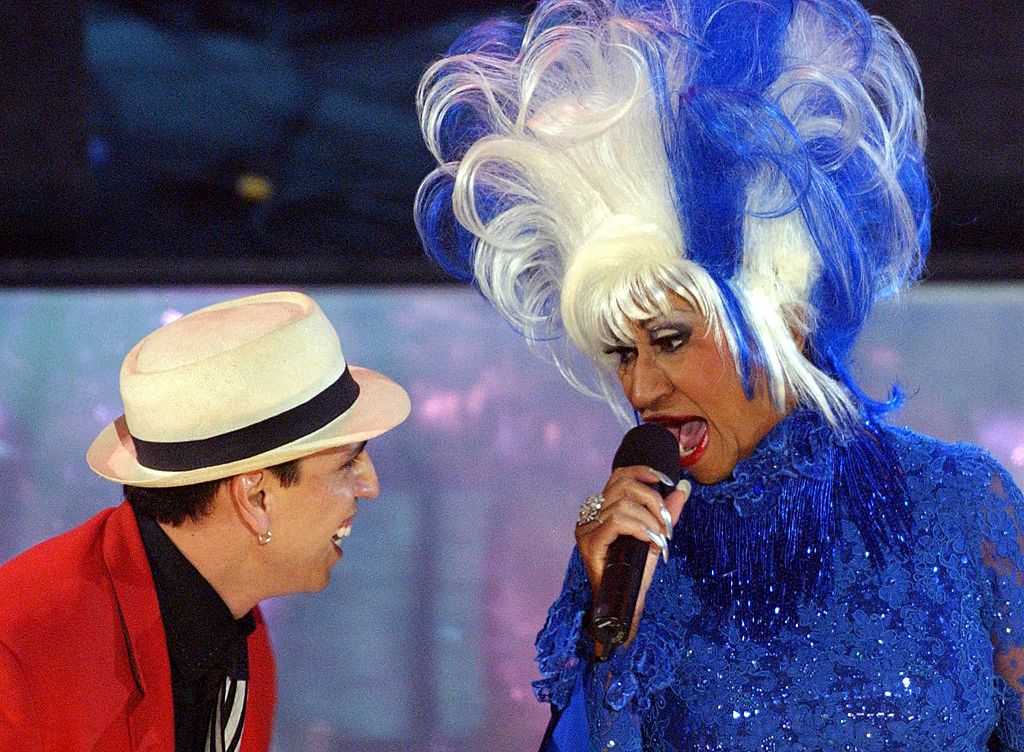 US-LATIN GRAMMYS-CELIA CRUZ-PERFORMS-02