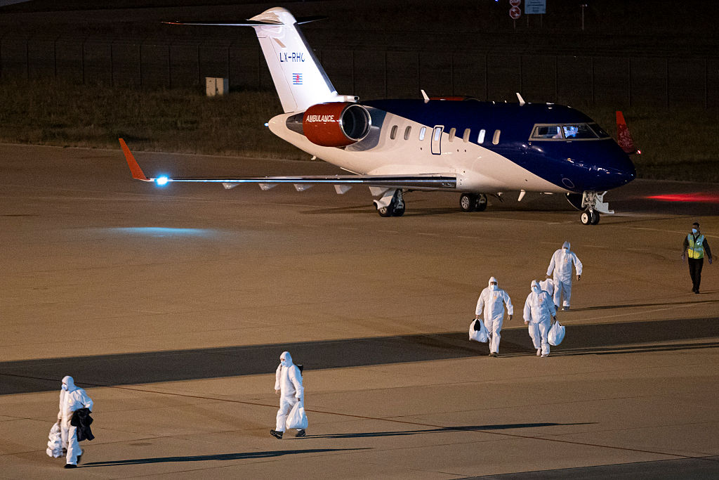 Passengers From Hantavirus-Stricken Cruise Ship MV Hondius Arrive At Eindhoven Airport