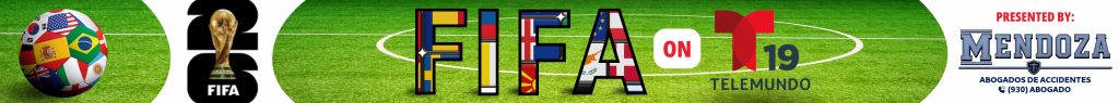 FIFA on Telemundo, presented by Mendoza Law | banner