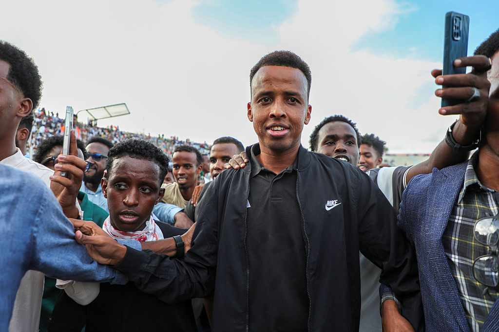 Somali referee Artan greeted by fans after being denied US entry for World Cup