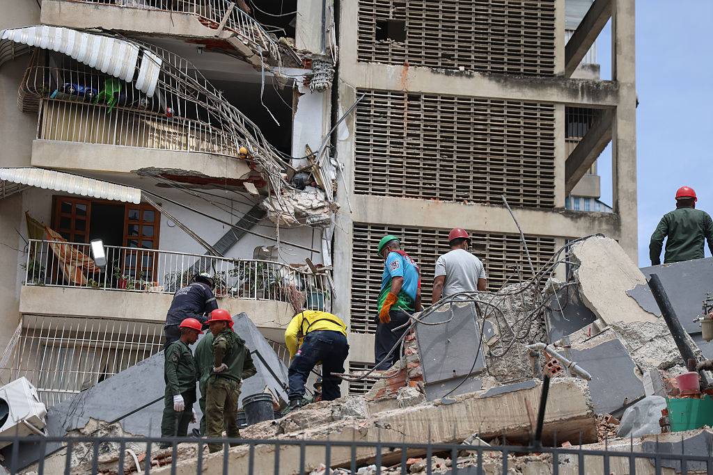 Rescue Efforts Continue In Venezuela After A Magnitude 7.2 Earthquake Struck The Country